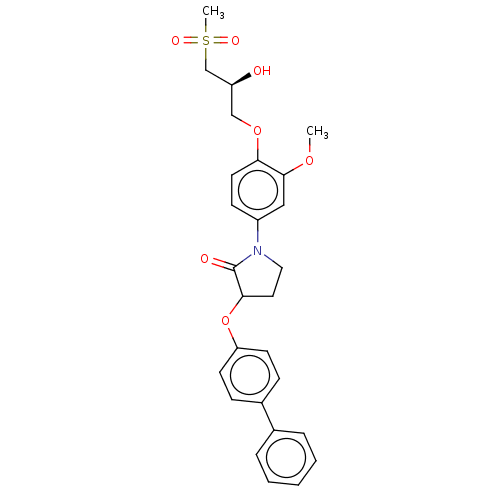 Chemical structure of BindingDB Monomer ID 294155