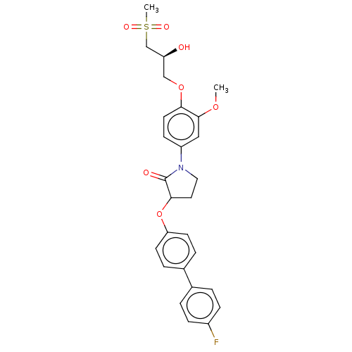 Chemical structure of BindingDB Monomer ID 294156