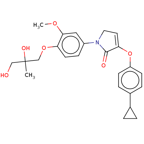 Chemical structure of BindingDB Monomer ID 294215
