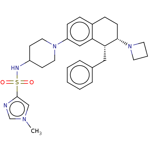 Chemical structure of BindingDB Monomer ID 294237
