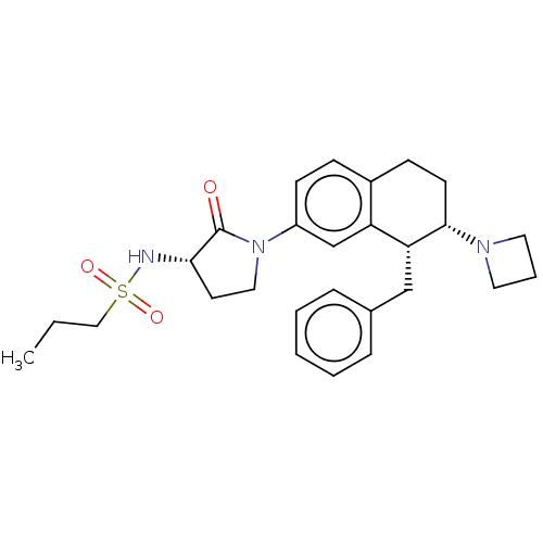 Chemical structure of BindingDB Monomer ID 294240