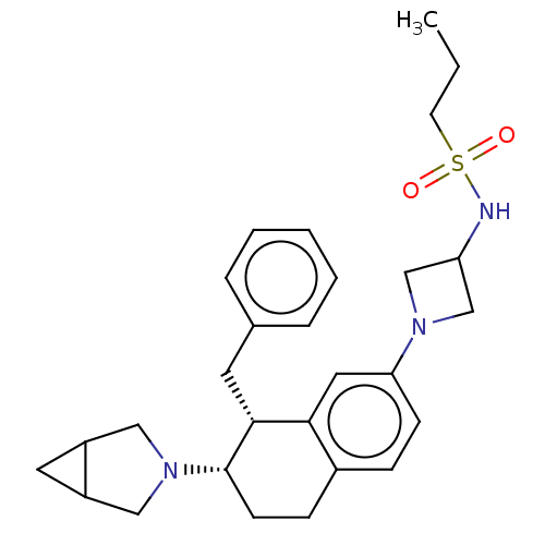 Chemical structure of BindingDB Monomer ID 294243
