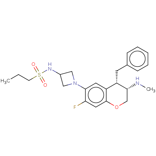 Chemical structure of BindingDB Monomer ID 294261