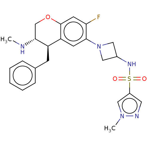 Chemical structure of BindingDB Monomer ID 294264