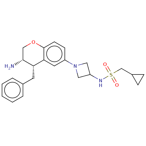Chemical structure of BindingDB Monomer ID 294270