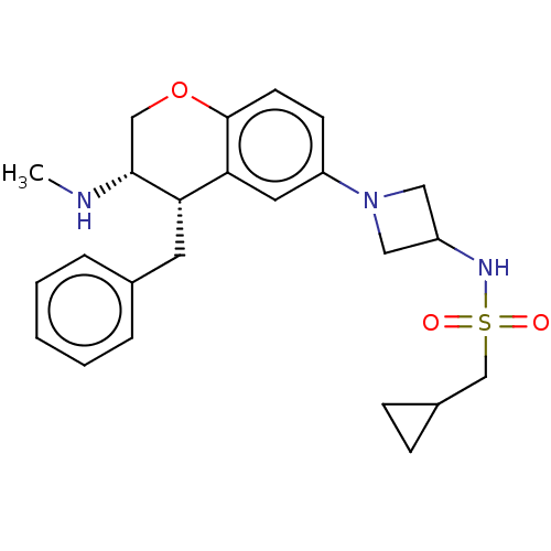 Chemical structure of BindingDB Monomer ID 294274