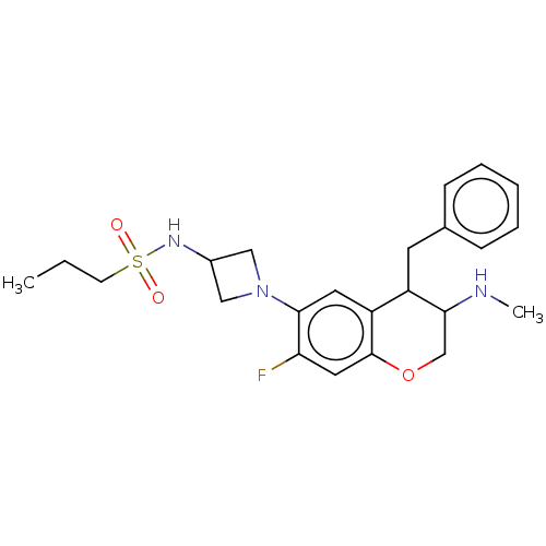 Chemical structure of BindingDB Monomer ID 294276