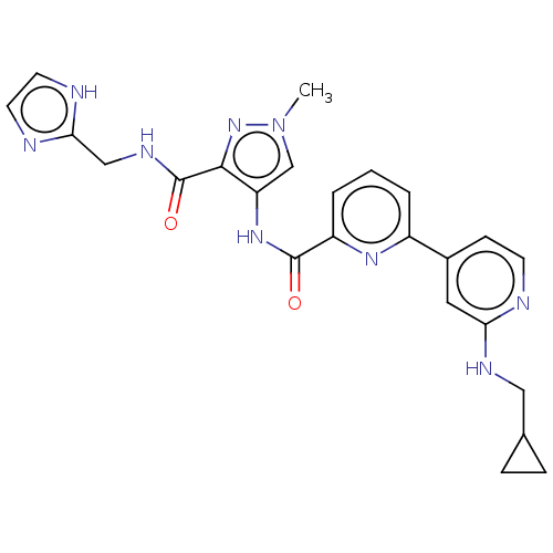 Chemical structure of BindingDB Monomer ID 294317