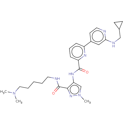 Chemical structure of BindingDB Monomer ID 294318