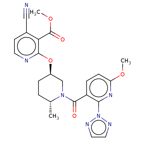 Chemical structure of BindingDB Monomer ID 294334