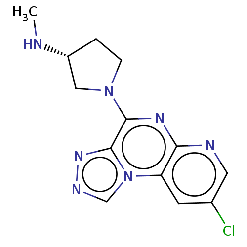 Chemical structure of BindingDB Monomer ID 294434