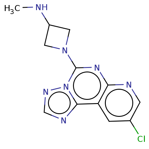 Chemical structure of BindingDB Monomer ID 294442