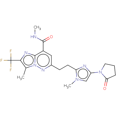 Chemical structure of BindingDB Monomer ID 294505