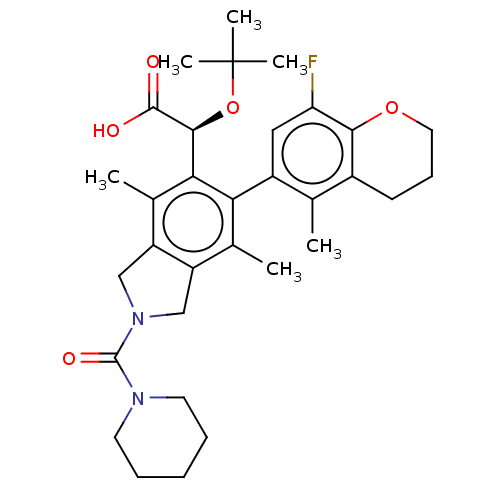 Chemical structure of BindingDB Monomer ID 294621