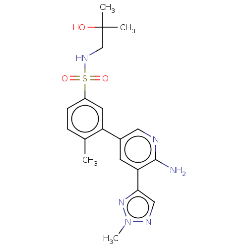 Chemical structure of BindingDB Monomer ID 295036