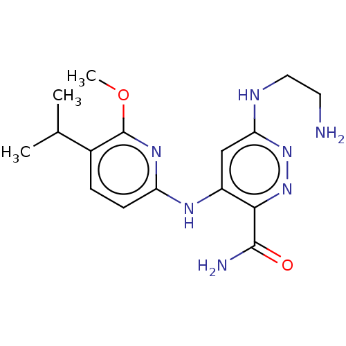 Chemical structure of BindingDB Monomer ID 295287