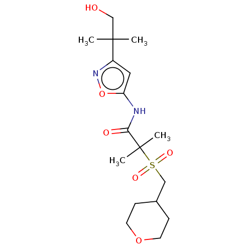 Chemical structure of BindingDB Monomer ID 295674