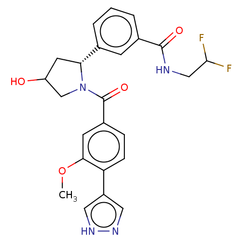 Chemical structure of BindingDB Monomer ID 296021