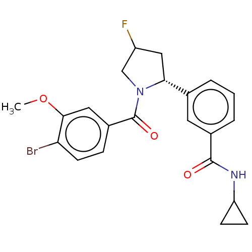 Chemical structure of BindingDB Monomer ID 296039