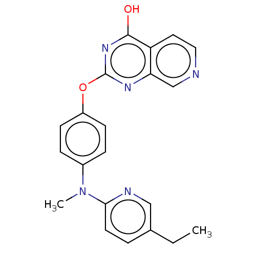 Chemical structure of BindingDB Monomer ID 296174