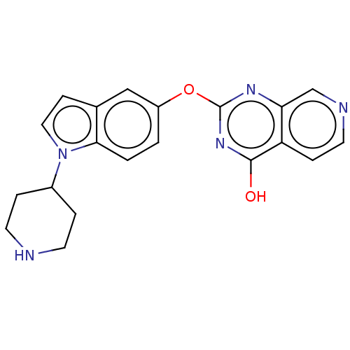 Chemical structure of BindingDB Monomer ID 296181