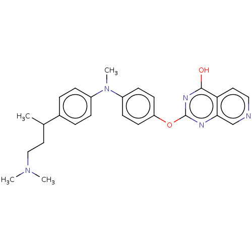 Chemical structure of BindingDB Monomer ID 296190