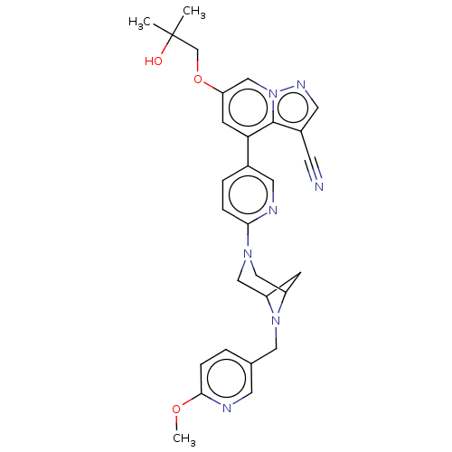 Chemical structure of BindingDB Monomer ID 296429