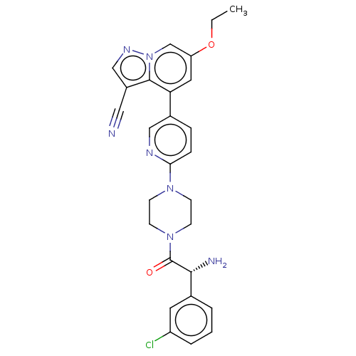 Chemical structure of BindingDB Monomer ID 296520