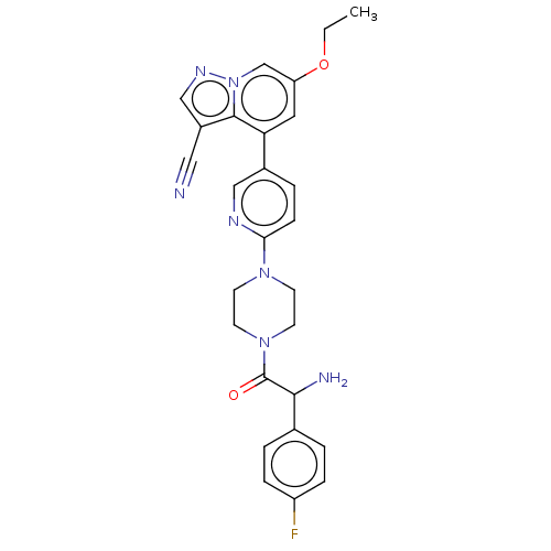 Chemical structure of BindingDB Monomer ID 296521