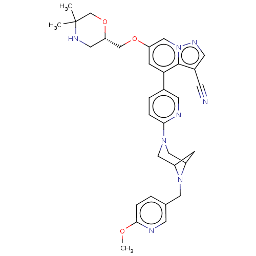 Chemical structure of BindingDB Monomer ID 296700