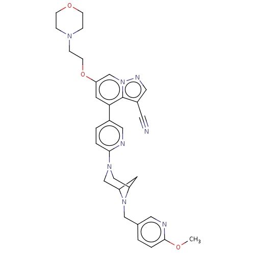 Chemical structure of BindingDB Monomer ID 296704