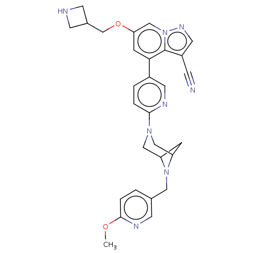Chemical structure of BindingDB Monomer ID 296713