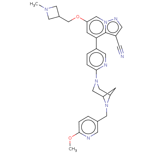 Chemical structure of BindingDB Monomer ID 296714