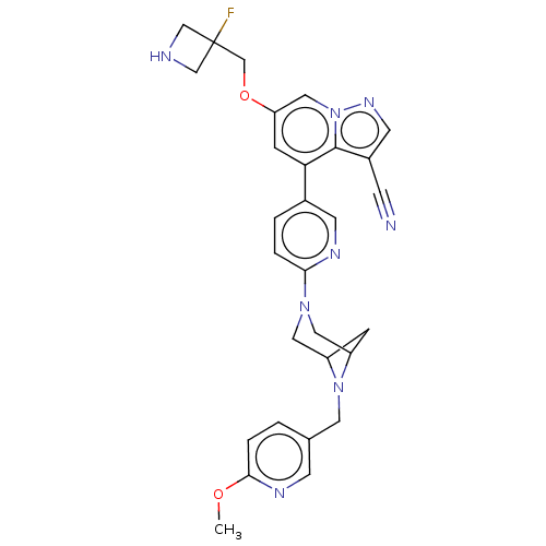 Chemical structure of BindingDB Monomer ID 296716