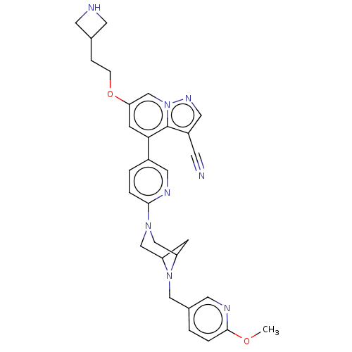Chemical structure of BindingDB Monomer ID 296726