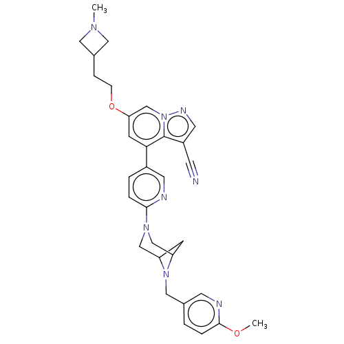 Chemical structure of BindingDB Monomer ID 296727