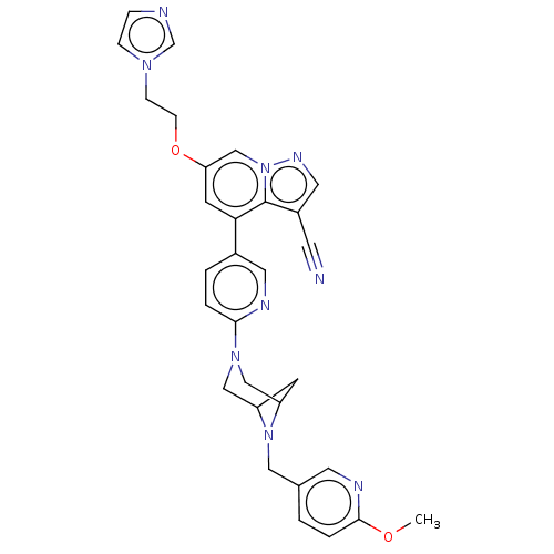 Chemical structure of BindingDB Monomer ID 296735