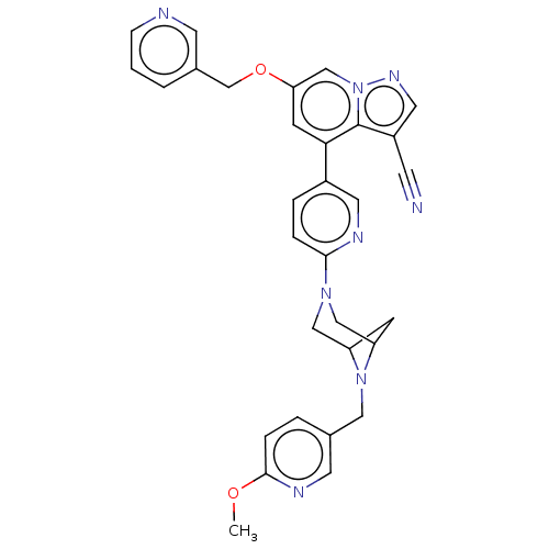 Chemical structure of BindingDB Monomer ID 296736