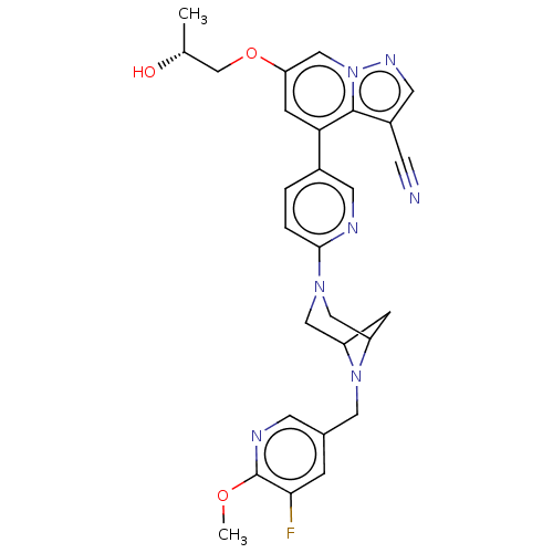 Chemical structure of BindingDB Monomer ID 296740