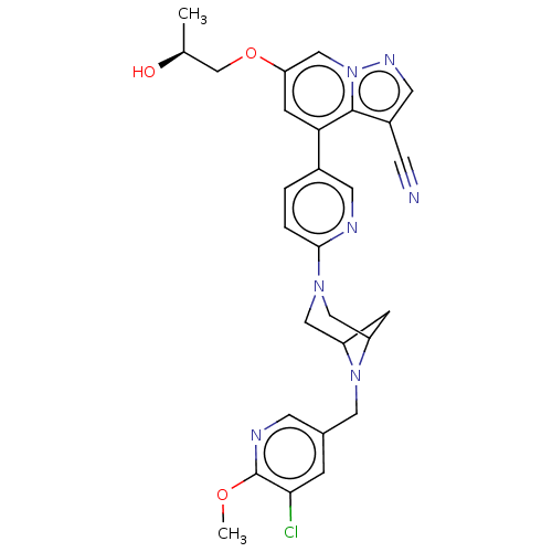 Chemical structure of BindingDB Monomer ID 296744