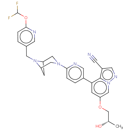 Chemical structure of BindingDB Monomer ID 296745