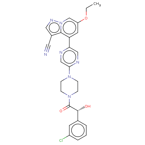 Chemical structure of BindingDB Monomer ID 296807