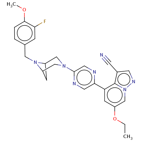 Chemical structure of BindingDB Monomer ID 296812