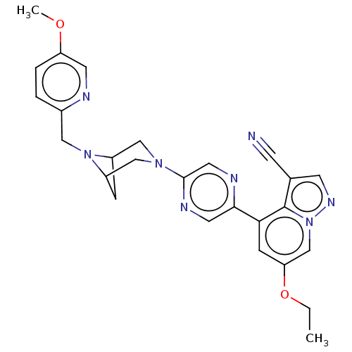 Chemical structure of BindingDB Monomer ID 296813