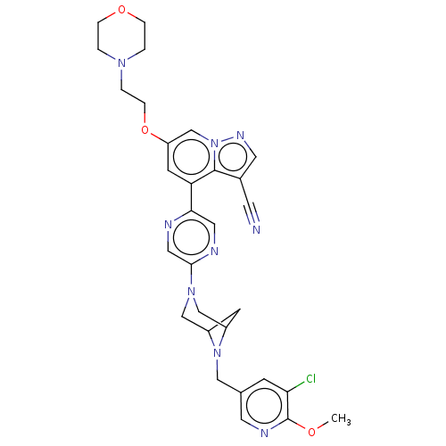 Chemical structure of BindingDB Monomer ID 296814