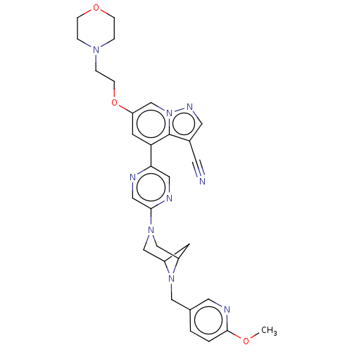 Chemical structure of BindingDB Monomer ID 296815