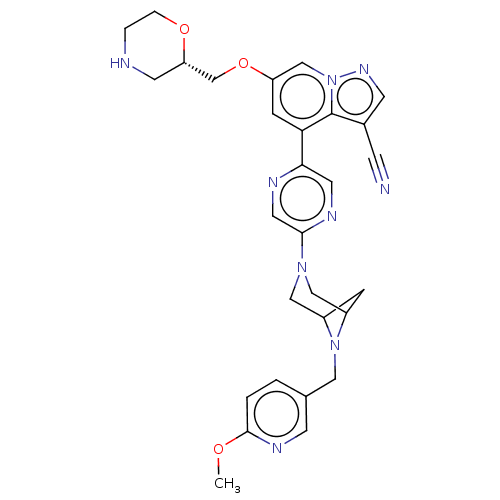 Chemical structure of BindingDB Monomer ID 296816