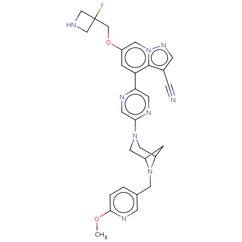 Chemical structure of BindingDB Monomer ID 296818