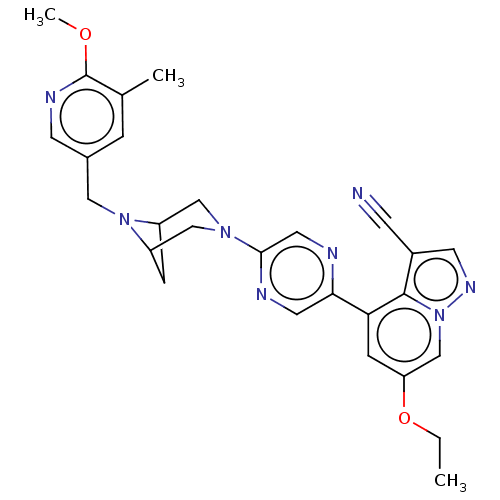 Chemical structure of BindingDB Monomer ID 296824