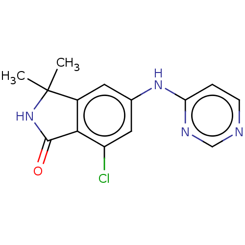 Chemical structure of BindingDB Monomer ID 297366